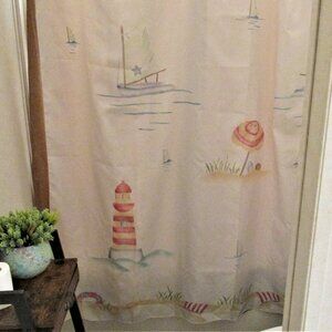 Sea Scape Shower Curtain